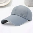 thumbnail image 3 of harmtty Baseball Cap Buckle Closure Sun Breathable Solid Color Outdoor Hat for Women Black, 3 of 8