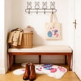 thumbnail image 6 of Anhility Easter Bunny Bathroom Rug Bath Mat Super Soft Non Slip Lightweight Machine Washable Bath Carpet Cute Rabbit Door Mat for Easter Spring Home Decoration, 15.75 x 23.62 in, 6 of 6