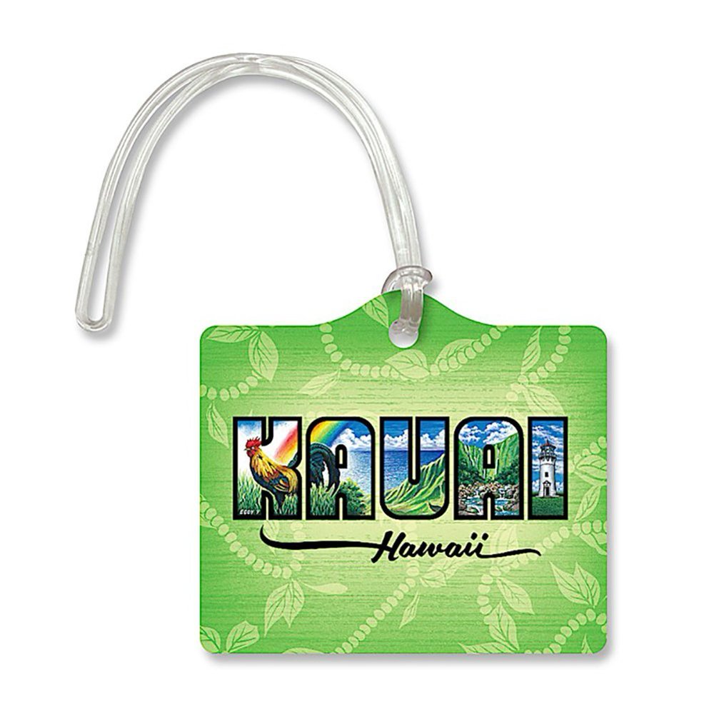 To The Islands Die Cut ID Luggage Tag Kauai Hawaii Walmart