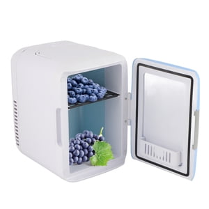 4L Car Refrigerator, Food Grade Liner Input Voltage  12V  Thermal Insulation Portable Refrigerators  for Student Dormitory