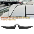 thumbnail image 2 of Rear Roof Spoiler Wing Extension Trim For BMW X6 G06 2019-2024 Carbon Fiber Look/Gloss Black Trunk Lid Window Upper Splitter Lip, 2 of 7