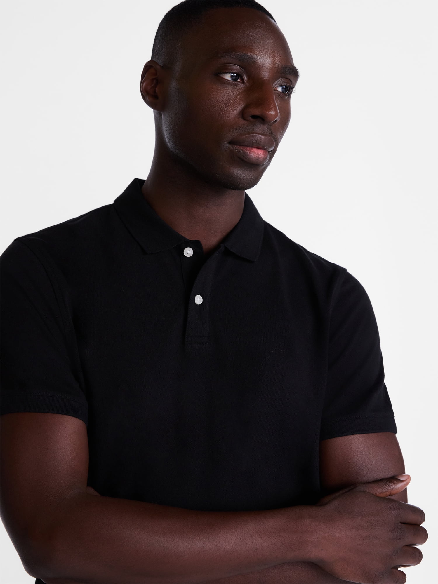 George Men's and Big Men's Classic Fit Pique Polo with Short Sleeves, Sizes XS-3XL, LT-4XLT, 2XB-6XB