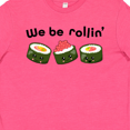 thumbnail image 4 of Inktastic We Be Rollin- cute sushi Youth T-Shirt, 4 of 5