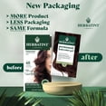 thumbnail image 2 of Tinte para el cabello Herbatint Permanent 4R Copper Chestnut 170 ml para mujer, 2 of 8