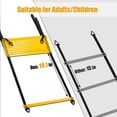 thumbnail image 4 of Sports Speed Agility Training Set 24 Disc Cones 8 Steel Stakes and Agility Ladder for Football Basketball Rugby Track, 4 of 6
