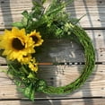 thumbnail image 4 of 2Pcs Natural Grapevine Wreath, 12" Hand-Woven Vine Branch Wreaths for DIY Crafts, Christmas Decorations, Home & Event Styling(Green), 4 of 6