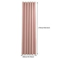 Blackout Curtains 106 Inch Length 1 Panel, Thermal Insulated Long