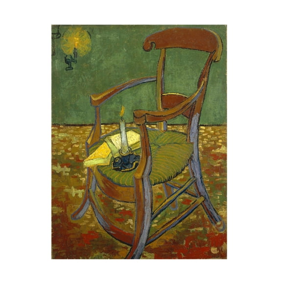 Van Gogh 'Gauguins Chair' Canvas Art