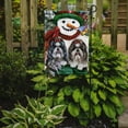 thumbnail image 2 of Carolines Treasures PPP3191GF Shih Tzu Christmas Snowman Flag Garden Size  Small multicolor, 2 of 3