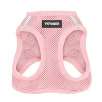 Best Pet Supplies - Voyager Step-in Air Pet Harness - All Weather Mesh - Pink, M