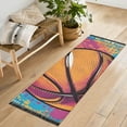 thumbnail image 6 of Popular Basketball Runner Area Rug 2x6 Soft Non-Slip Washable Bedside Carpet for Hallway Bedroom Living Room Home Decor, 6 of 8