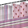 thumbnail image 3 of Pioneer Flower Floral Print Pattern Shower Curtain 72"x72" ,Bathroom Decorative Shower Curtains Set with 12 Hooks,Modern Waterproof Washable Shower Curtain, 3 of 6