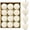 Beige, variant on Ayieyill 12 Pack Christmas Ball Ornaments, Flocked Christmas Tree Ornaments, Christmas Hanging Ornaments for Christmas Decorations Indoor, Wine Red