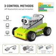 thumbnail image 4 of makerzoid Jouet Robot de Codage pour Enfants 6+, 100+ en 1 Robots de Contrôle par Application Jouets de Construction, Trousse de Codage à Égratigner Programmable avec 23 Cours Vidéo, Anniversaire à, 4 of 6