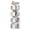 WT-4, variant on Simenmax 3-Tier Rotating Bookshelf Tower – 360° Spinning Bookcase for Small Spaces, Freestanding Vertical Corner Shelf for Bedroom, Living Room, Study, White