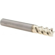 Walter 5905824 Square End Mill: 3/8" Dia, 0.608" LOC, 3/8" Shank, 3" OAL
