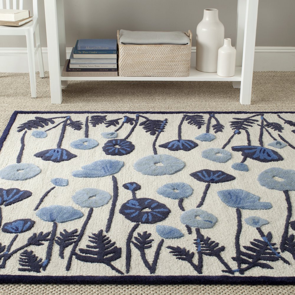 Safavieh Martha Stewart Poppy Glossary Floral Area Rug or Runner