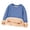 AB1225 Light Blue, variant on Tisuna Toddler Crewneck Sweatshirts Girls Stylish Solid Color Fleece Sweatshirt Teen And Youth Activewear Long Sleeve Tshirts Size 3-4 Years