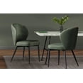 thumbnail image 1 of Juego de 2 sillas de comedor de la colección VASAGLE EKHO, color verde bosque, 1 of 7