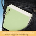 thumbnail image 5 of Uxcell Mini Watercolor Sketchbook, 3.15 x 3.15" 55 Sheets/110 Pages Portable Square Travel Watercolor Notebook 230GSM (107lb) Detachable Painting Sketch Book Art Sketchbook, Green, 5 of 6