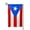 Square, variant on Pr Puerto Rico-Flag Garden Flag Double Sided Flags with Vivid Color for Yard Lawn Garden Decor 12.5 x18 Inch Square