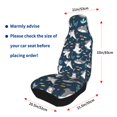 thumbnail image 6 of Haiem Friendly Sharks Printed Car Seat Covers Set of 2, Universal Fit Car Seat Covers,Protective Seat Covers,Comfortable Car Seat Covers, Easy Installation Seat Covers, Vehicle Seat Covers, 6 of 9