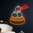 thumbnail image 2 of Handmadetneonsign Dimsum Neon Sign, Dimsum Led Sign, Dimsum Led Light, Chinese Food Neon Light, 2 of 5