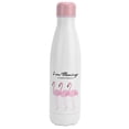 thumbnail image 1 of Botella de agua aislada con forma de Cola de acero inoxidable, a prueba de fugas, a prueba de herrumbre, taza de agua aislada para deportes, flamenco blanco-3, 1 of 14