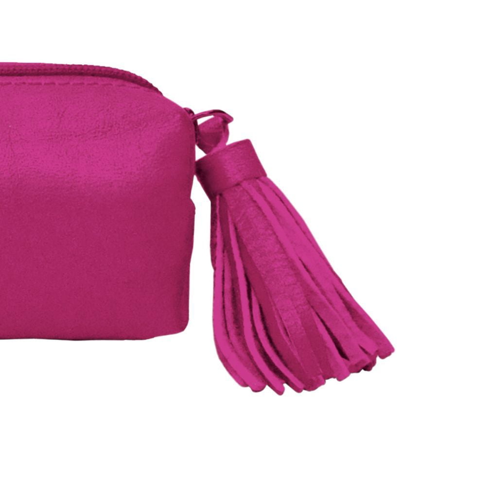 Barbarian Radiant Feathers (Pink) Accessory Pouch by Barbra Ignatiev