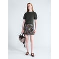 thumbnail image 2 of Free Assembly Women’s and Women's Plus Pointelle Sweater with Puff Sleeves, Sizes XS-4X, 2 of 5
