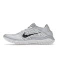 thumbnail image 2 of Nike Women's Free RN Flyknit 2018 White Pure Platinum Running Shoes, from StockX, 2 of 5