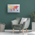 thumbnail image 4 of Moira Hershey 'Geo Map I' Canvas Art, 4 of 4