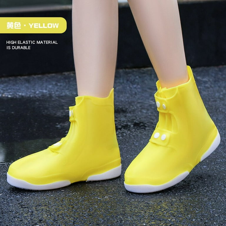 yellow boot covers