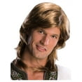 thumbnail image 2 of 70s Guy Wig Mixed Blonde Generic One Size Male Adult Brown Fancy Dress Party Book Week Halloween, 2 of 2