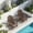 Classic Brown, variant on Folding Adirondack Chair, HDPE All-Weather Outdoor Patio & Firepit Chair with Ergonomic Extended Backrest & Cup Holder, Low Maintenance, Black
