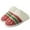 Christmas Stripes, variant on Women's Leopard Print Cotton Slippers Winter Cotton Slippers with Fur Edges for Women Indoor Warm Bedroom Slippers