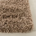 thumbnail image 4 of SAFAVIEH Laguna Neven Plush Solid Shag Area Rug, Sand, 10' x 14', 4 of 8