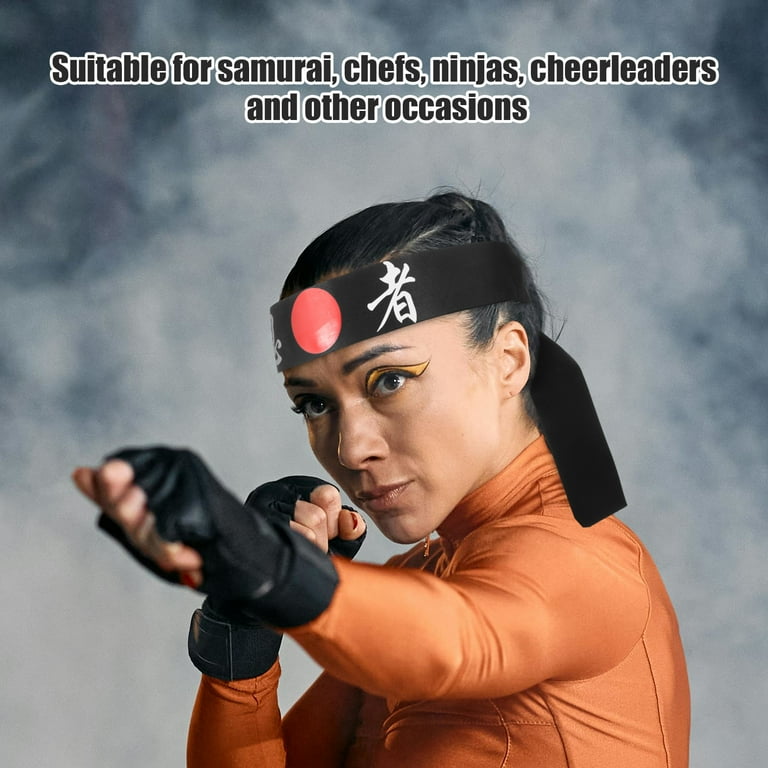 Samurai Headband Men Apparel Scarf Sports Sweat Absorbing Cotton Man Fitness Walmart