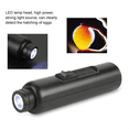 thumbnail image 2 of Wireless Rechargeable LED Bright Cool Light Egg Candler Tester for Monitoring Eggs Development with 2 Soft Rubber, 2 of 6