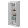 thumbnail image 6 of FM FURNITURE Dawson Pantry Cabinet with Sleek 5-Shelf Storage, 6 of 6