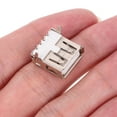 thumbnail image 3 of ETHZZLE 100pcs USB Socket Female USB Jack Socket Connector Silver Connection Protection for Smartphones, 3 of 6