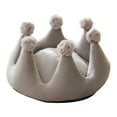 thumbnail image 1 of Cama para gatos de interior, cojín de felpa para mascotas, suave, lavable, cama relajante para mascotas, cama para perros, gatitos, cachorros, gatos y Gris, 1 of 8