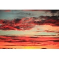 thumbnail image 2 of Clayton-Thompson, Philip 32x23 Black Ornate Wood Framed with Double Matting Museum Art Print Titled - Colorful Sunset II, 2 of 4