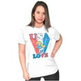 thumbnail image 3 of Vintage Smurfette Cartoon USA Love Women's T Shirt Ladies Tee Brisco Brands S, 3 of 5