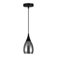 thumbnail image 1 of Xtricity - 1 Light Pendant, 4.7'' Width, From the Repley Collection, Black, 1 of 2