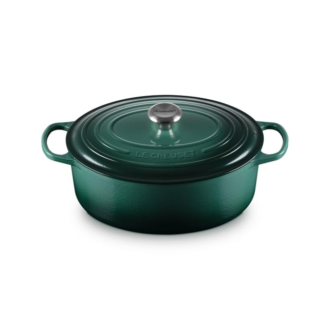 Horno holandés Le Creuset de hierro fundido esmaltado Signature, 6.75 cuartos de galón