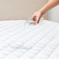thumbnail image 2 of Host & Home Waterproof All-In-One Mattress Pad and Cover, Deep Pockets, Soft Polyester, White, Full Bed Size, 2 of 7