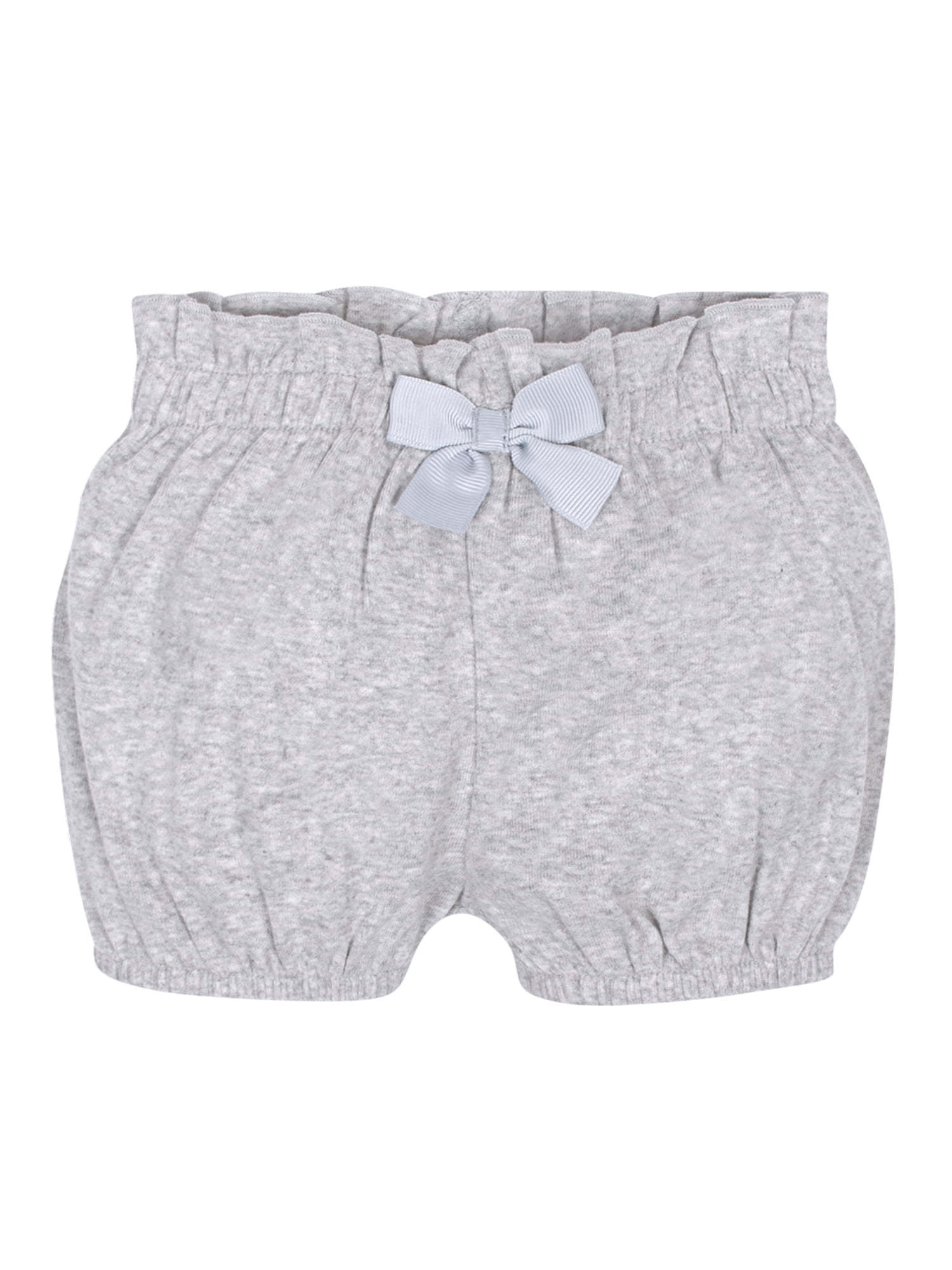 Modern Moments by Gerber Baby Girl Bloomer Shorts, 4-Pack, (0/3M-24M)