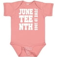 thumbnail image 3 of Inktastic Juneteenth June 19, 1865 Boys or Girls Baby Bodysuit, 3 of 5