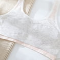 thumbnail image 6 of Gyratedream Teenage Girls Underwear Developmental Bra Cotton Seamless Sports Wrapped Chest, 6 of 6